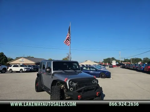Silver 2014 Jeep Wrangler Unlimited Sport for sale in Morristown, TN