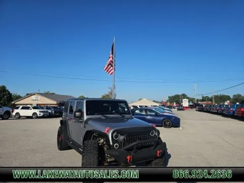 Silver 2014 Jeep Wrangler Unlimited Sport for sale in Morristown, TN