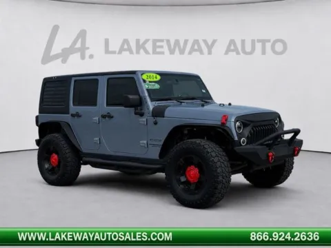 Silver 2014 Jeep Wrangler Unlimited Sport for sale in Morristown, TN
