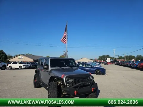 Silver 2014 Jeep Wrangler Unlimited Sport for sale in Morristown, TN