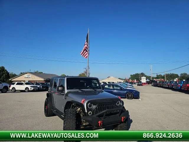 Silver 2014 Jeep Wrangler Unlimited Sport for sale in Morristown, TN