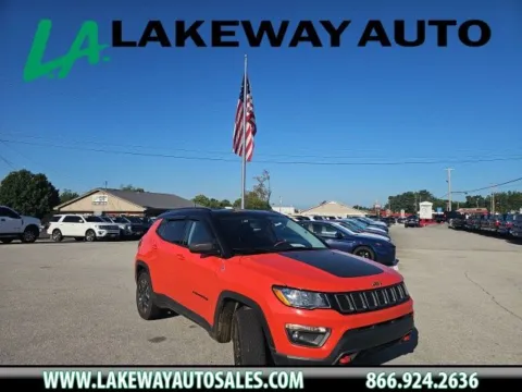 Orange 2021 Jeep Compass Trailhawk for sale in Morristown, TN