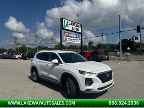 White 2020 Hyundai Santa Fe SE for sale in Morristown, TN