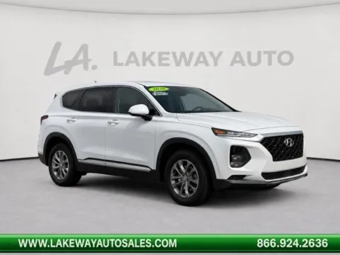White 2020 Hyundai Santa Fe SE for sale in Morristown, TN