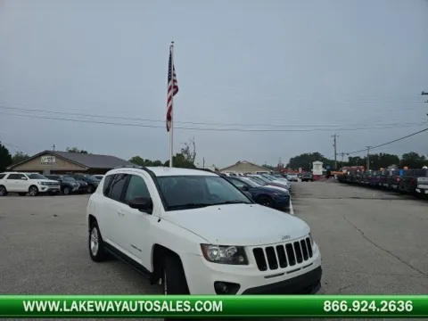 White 2016 Jeep Compass Sport for sale in Morristown, TN