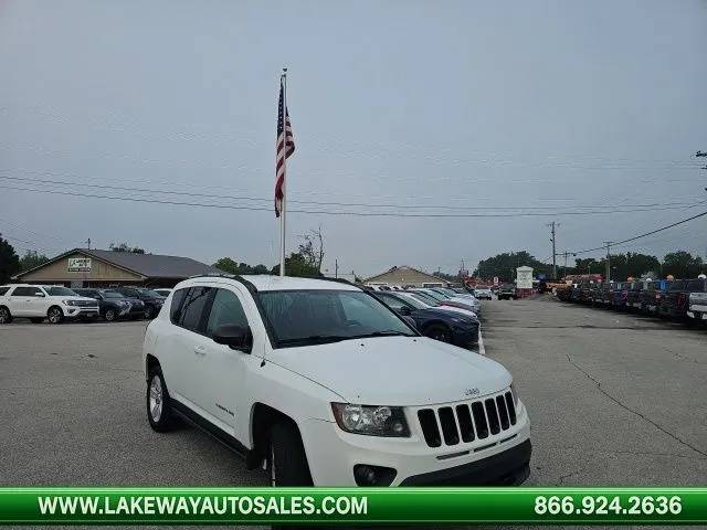 White 2016 Jeep Compass Sport for sale in Morristown, TN