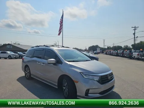 Silver 2022 Honda Odyssey Touring for sale in Morristown, TN