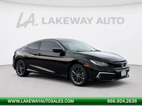 Black 2019 Honda Civic EX for sale in Morristown, TN