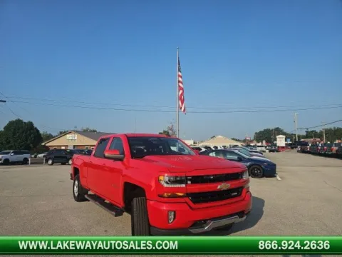 Red 2017 Chevrolet Silverado 1500 LT for sale in Morristown, TN