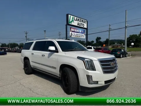 White 2017 Cadillac Escalade ESV Platinum Edition for sale in Morristown, TN