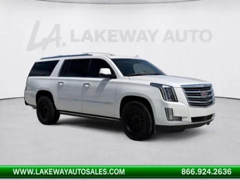 White 2017 Cadillac Escalade ESV Platinum Edition for sale in Morristown, TN