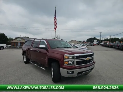 Red 2014 Chevrolet Silverado 1500 LT for sale in Morristown, TN