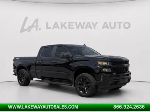 Black 2021 Chevrolet Silverado 1500 Custom for sale in Morristown, TN