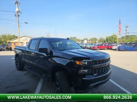 Black 2021 Chevrolet Silverado 1500 Custom for sale in Morristown, TN