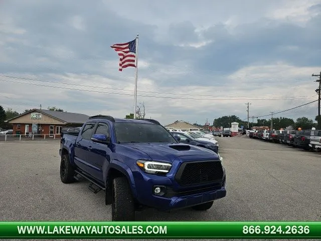 Blue 2022 Toyota Tacoma TRD Sport for sale in Morristown, TN
