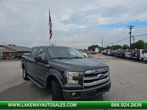 Green 2015 Ford F-150 Lariat for sale in Morristown, TN