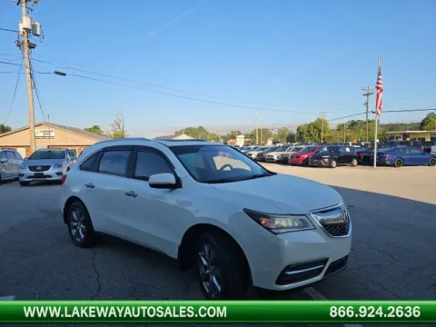 White 2016 Acura MDX 3.5L for sale in Morristown, TN