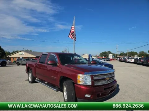 Red 2013 Chevrolet Silverado 1500 LT for sale in Morristown, TN