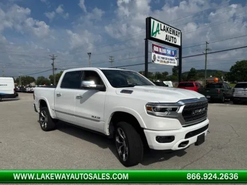 White 2020 Ram 1500 Limited for sale in Morristown, TN