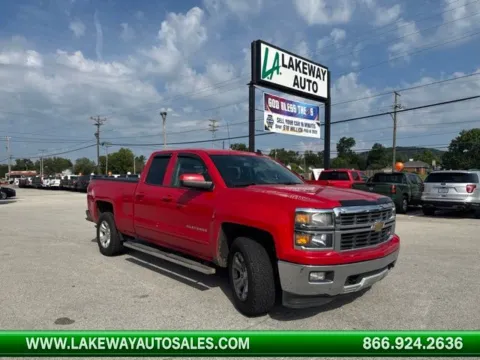 Red 2015 Chevrolet Silverado 1500 LT for sale in Morristown, TN