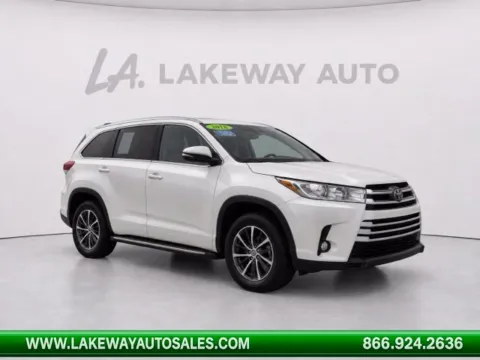 White 2018 Toyota Highlander XLE for sale in Morristown, TN