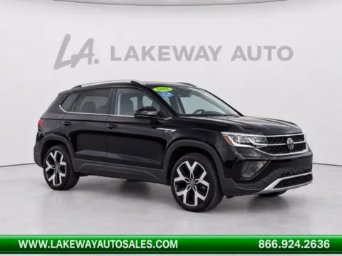 Black 2022 Volkswagen Taos 1.5T SEL for sale in Morristown, TN