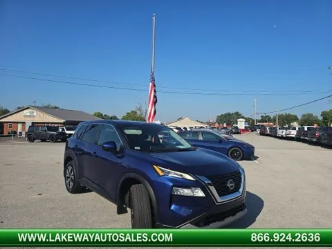Blue 2022 Nissan Rogue SV for sale in Morristown, TN