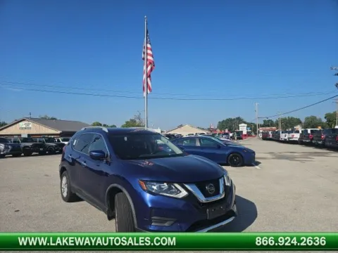 Blue 2018 Nissan Rogue SV for sale in Morristown, TN