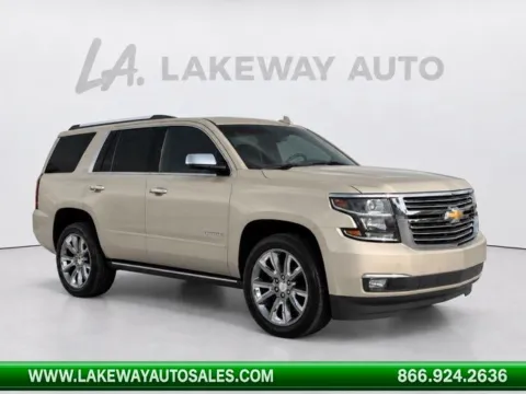 Silver 2015 Chevrolet Tahoe LTZ for sale in Morristown, TN