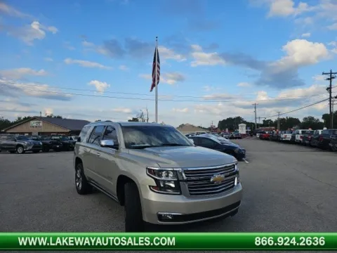 Silver 2015 Chevrolet Tahoe LTZ for sale in Morristown, TN