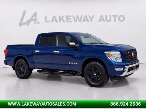 Blue 2021 Nissan Titan SV for sale in Morristown, TN