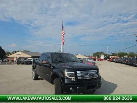 Black 2014 Ford F-150 Limited for sale in Morristown, TN