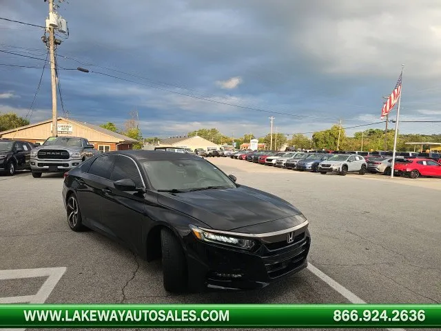 Black 2020 Honda Accord Sport 2.0T for sale in Morristown, TN