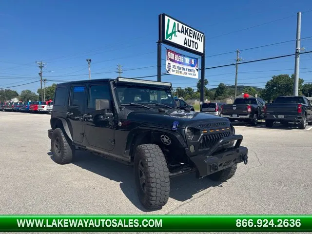 Black 2013 Jeep Wrangler Unlimited Sahara for sale in Morristown, TN