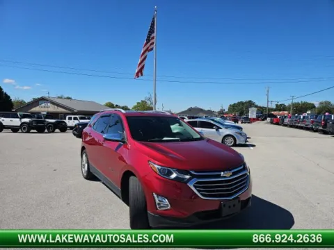Red 2018 Chevrolet Equinox Premier for sale in Morristown, TN