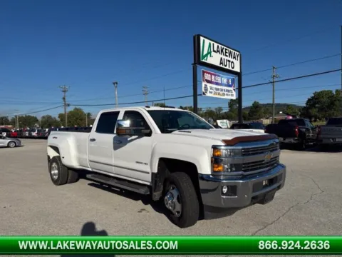 White 2015 Chevrolet Silverado 3500 HD LTZ for sale in Morristown, TN