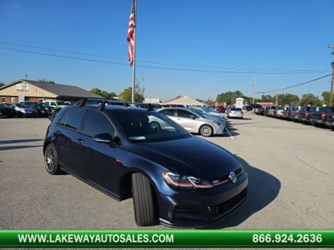 Blue 2018 Volkswagen Golf GTI 2.0T SE for sale in Morristown, TN
