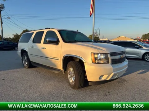 White 2009 Chevrolet Suburban 1500 LTZ for sale in Morristown, TN