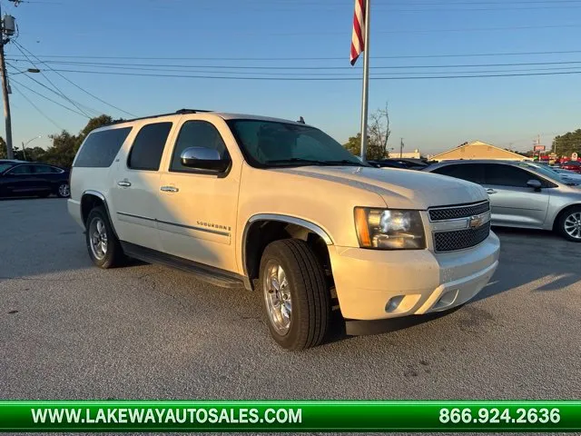 White 2009 Chevrolet Suburban 1500 LTZ for sale in Morristown, TN
