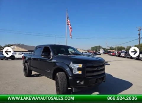 Black 2017 Ford F-150 Lariat for sale in Morristown, TN