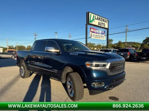 Blue 2019 Ram 1500 Limited for sale in Morristown, TN