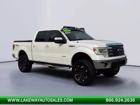 White 2013 Ford F-150 Lariat for sale in Morristown, TN