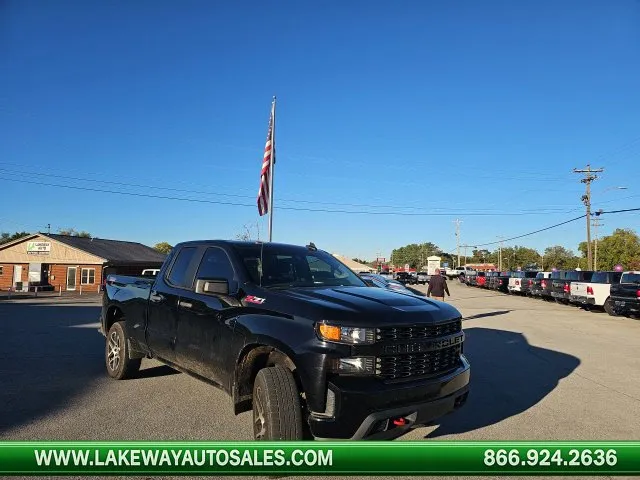 Black 2019 Chevrolet Silverado 1500 Custom Trail Boss for sale in Morristown, TN