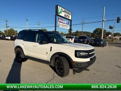 White 2021 Ford Bronco Sport Outer Banks for sale in Morristown, TN