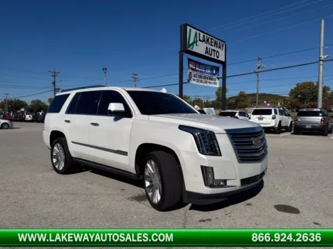 White 2018 Cadillac Escalade Platinum Edition for sale in Morristown, TN