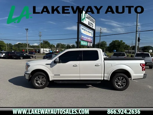 White 2019 Ford F-150 Lariat for sale in Morristown, TN