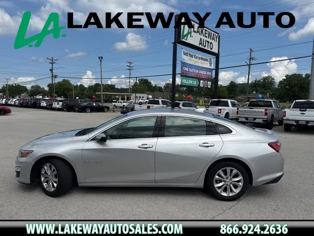 Silver 2022 Chevrolet Malibu LT for sale in Morristown, TN