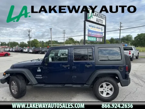 Blue 2013 Jeep Wrangler Unlimited Sport for sale in Morristown, TN