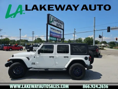 White 2021 Jeep Wrangler Unlimited Sport for sale in Morristown, TN