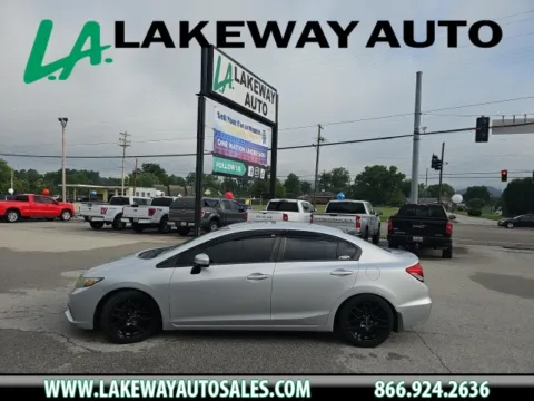 Silver 2014 Honda Civic LX for sale in Morristown, TN